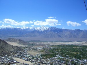 View from the Gompa above Leh