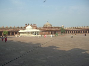 Mosque courtyard