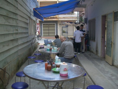 Eating Street Vendor Soup in Vietnam (and Thailand)