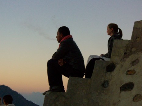 Watching the sun rise over the Kelimutu crater – Flores, Indonesia