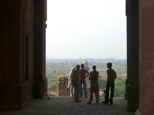 view from fatehpur sikri
