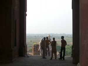 view from fatehpur sikri