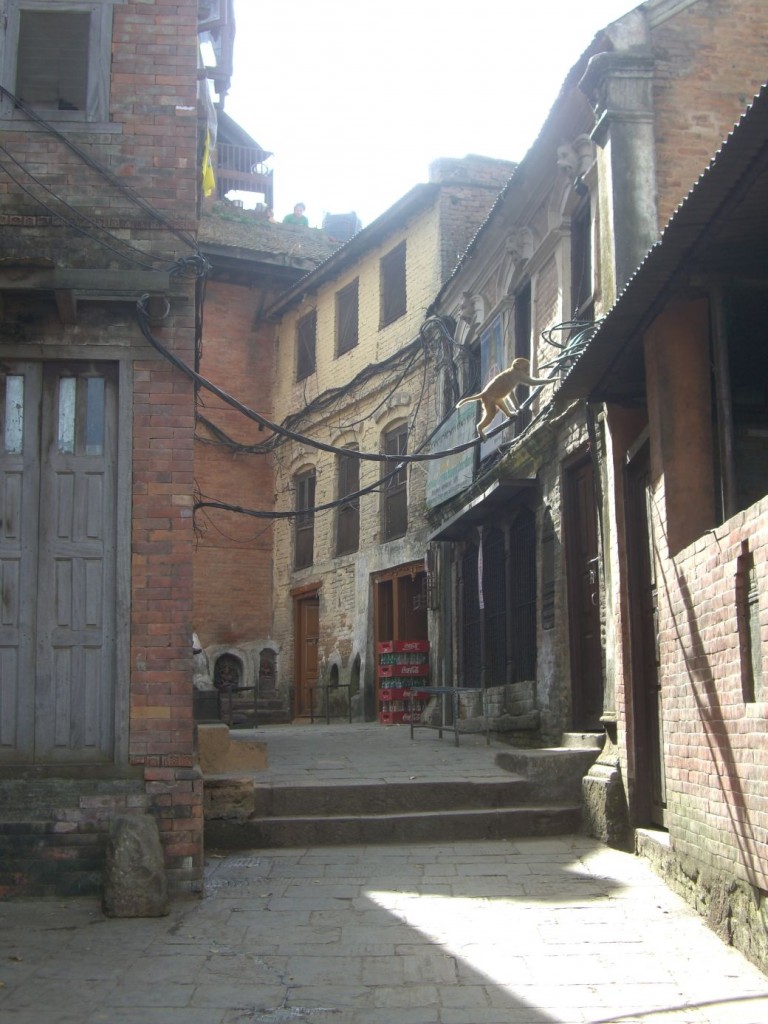Swayambhunath street