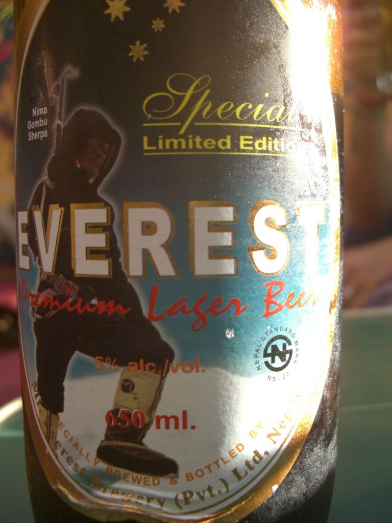 everest beer portrait