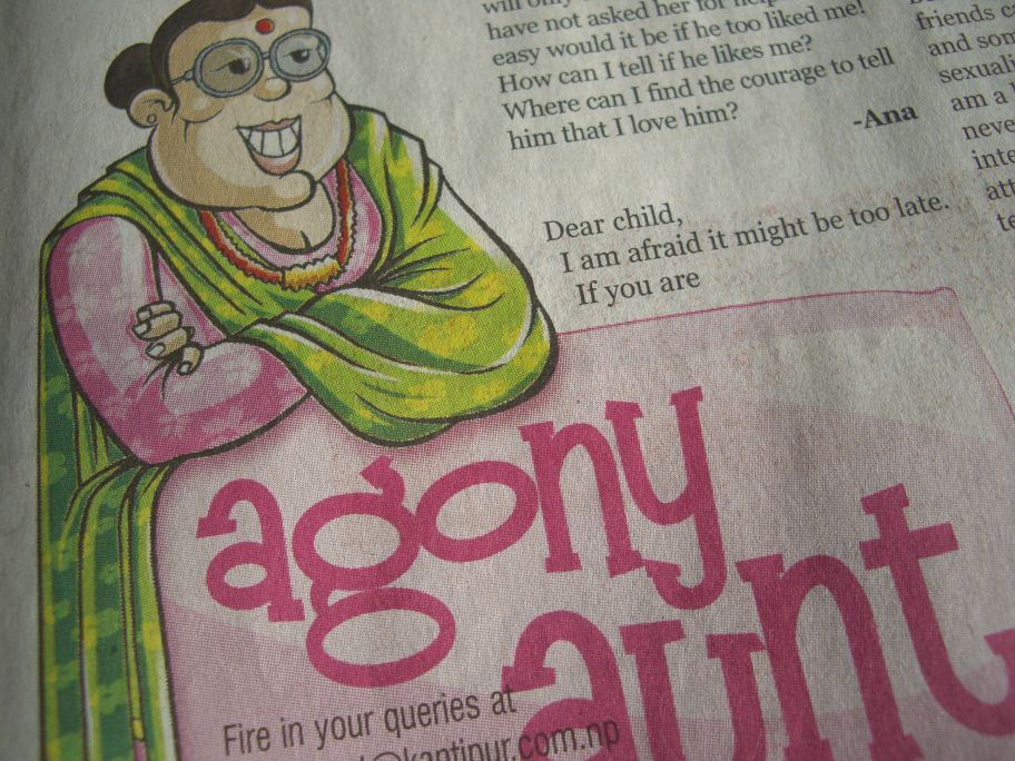 Agony aunt