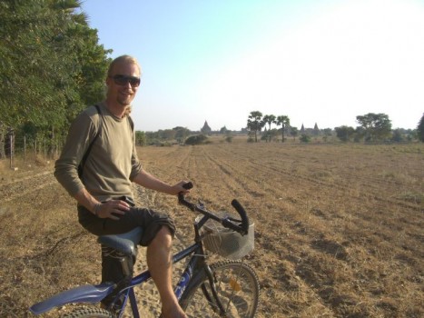 Biking in Bagan