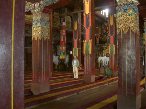 Tawang Gompa interior