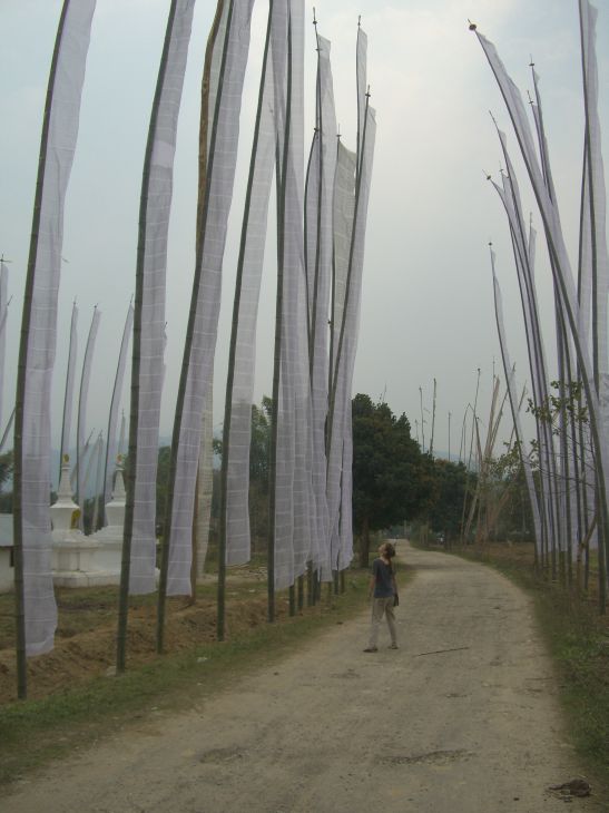 prayer flags and jaime