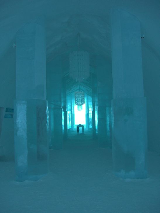 Ice Hotel Main Hall