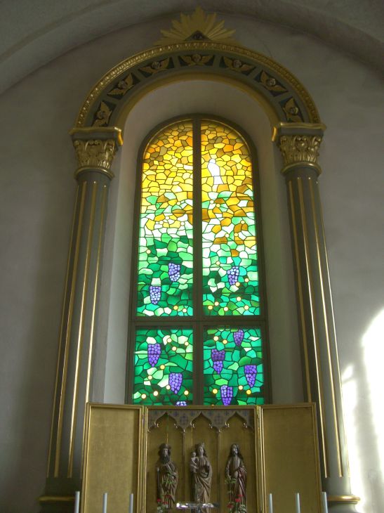 Kalix church stained glass window