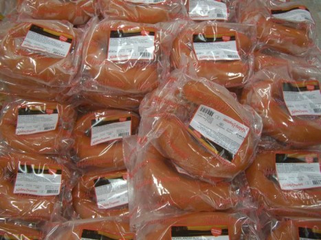 Swedish sausage (aka the irresistible devil in plastic)