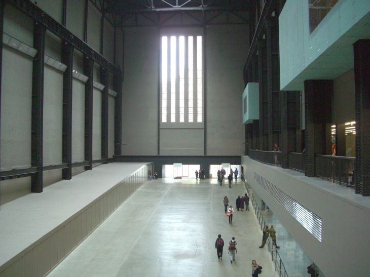 The amazing Turbine Hall of London's Tate Modern